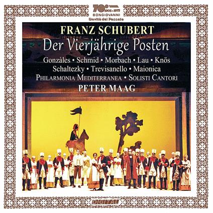 Der Vierjährige Posten - CD Audio di Franz Schubert
