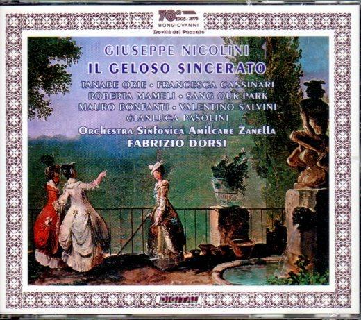 Il geloso sincerato - CD Audio di Giuseppe Nicolini