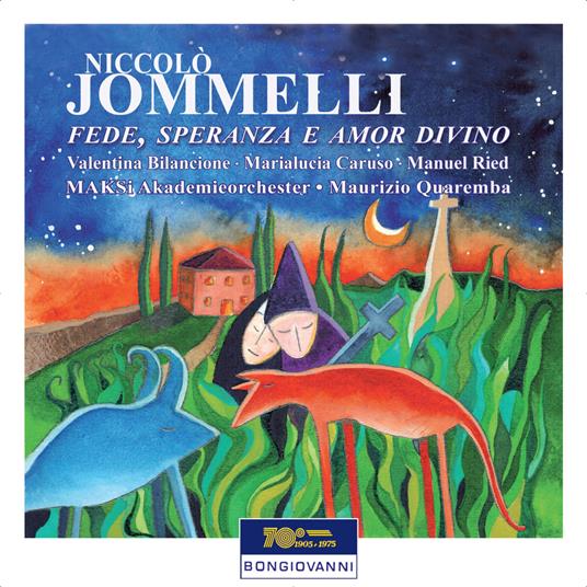 Fede, Speranza E Amor Div - CD Audio di Niccolò Jommelli