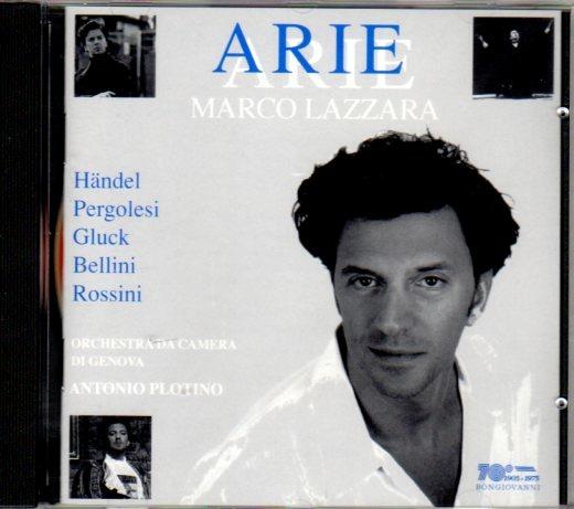 Marco Lazzara. Arie - CD Audio di Marco Lazzara