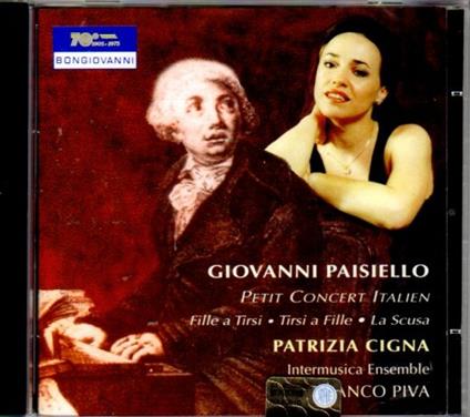 Piccolo concerto italiano - CD Audio di Giovanni Paisiello