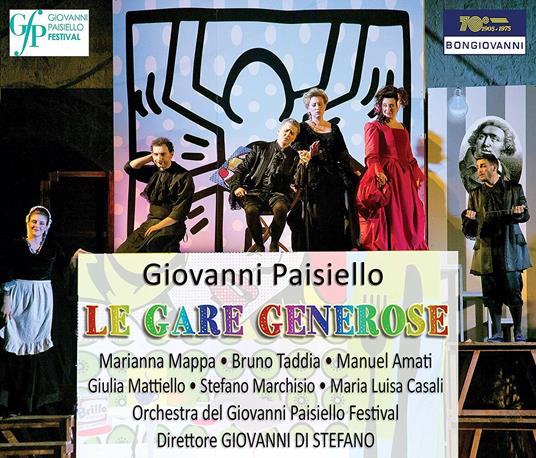 Le gare generose - CD Audio di Giovanni Paisiello,Giovanni Di Stefano,Marianna Mappa