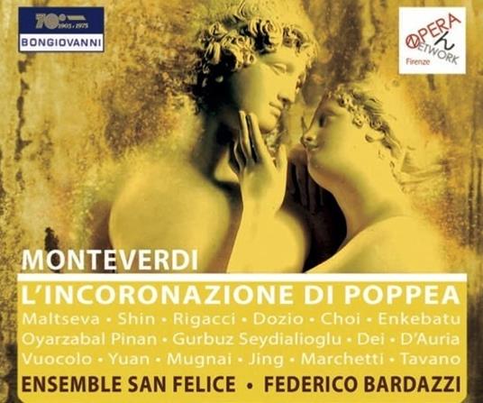 L'incoronazione di Poppea - CD Audio di Claudio Monteverdi