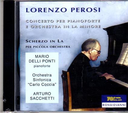 Concerto per pianoforte - Scherzo in La - CD Audio di Lorenzo Perosi