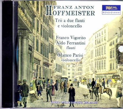 Trii a 2 flauti e violoncello - CD Audio di Franz Anton Hoffmeister