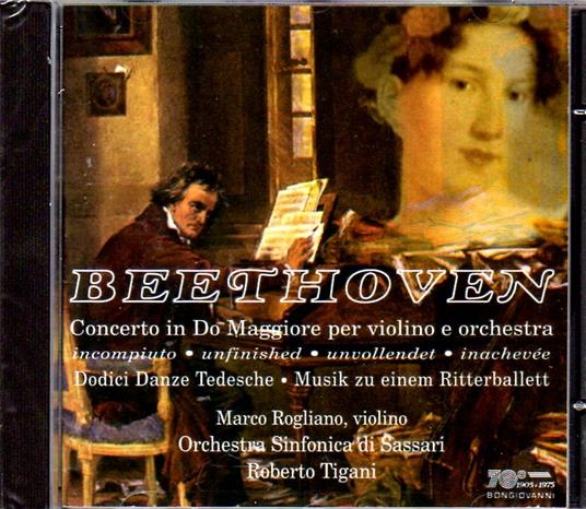 12 Danze tedesche - Concerto per violino e orchestra - CD Audio di Ludwig van Beethoven