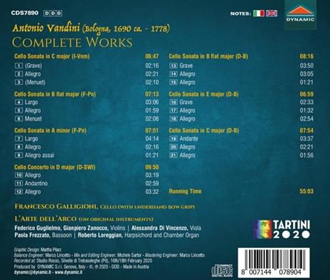 Complete Works - CD Audio di Francesco Galligioni,Antonio Vandini - 2
