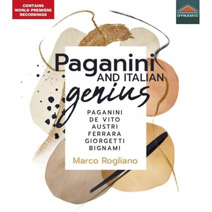 Paganini and Italian Genius - CD Audio di Niccolò Paganini,Marco Rogliano