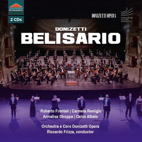 Belisario - CD Audio di Gaetano Donizetti,Riccardo Frizza,Roberto Frontali