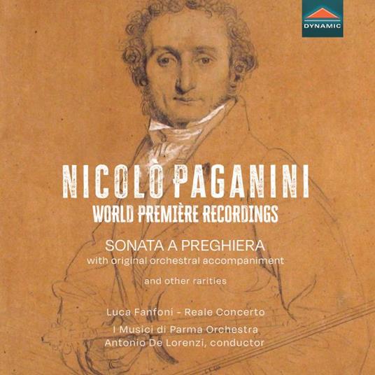 Sonata a Preghiera with Original Orchestra - CD Audio di Niccolò Paganini
