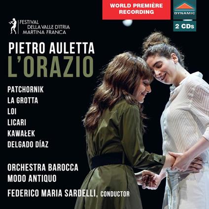 L'Orazio - CD Audio di Federico Maria Sardelli,Pietro Auletta