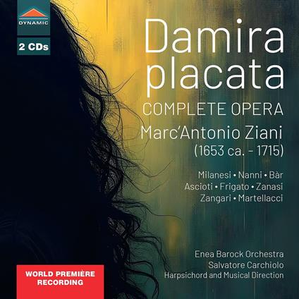 Damira Placata - CD Audio di Marc'Antonio Ziani