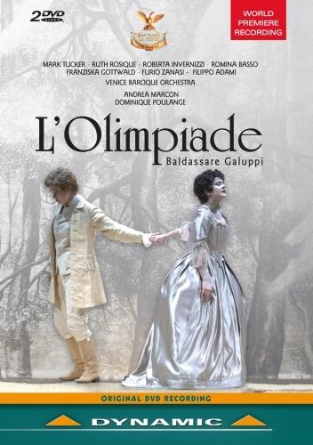 Baldassarre Galuppi. L'Olimpiade (2 DVD) - DVD di Baldassarre Galuppi,Andrea Marcon,Mark Tucker