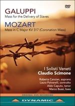 Galuppi. Mass for the Delivery of Slaves. Mozart. Coronation Mass (DVD)
