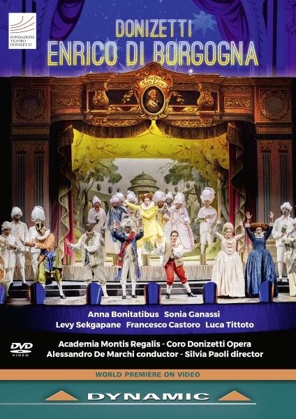 Enrico di Borgogna (Melodramma per musica) (DVD) - DVD di Gaetano Donizetti,Academia Montis Regalis