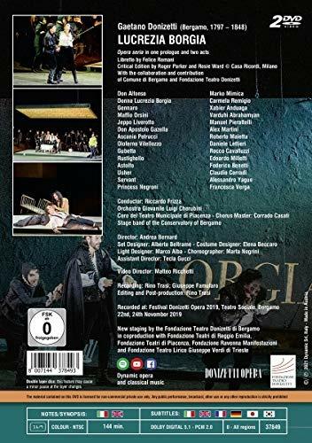 Lucrezia Borgia (DVD) - DVD di Gaetano Donizetti,Riccardo Frizza - 2
