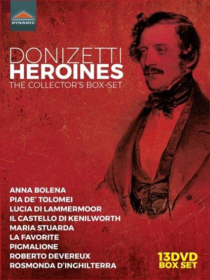 Donizetti Heroines. Le protagoniste delle opere di Donzetti (13 DVD) - DVD di Gaetano Donizetti