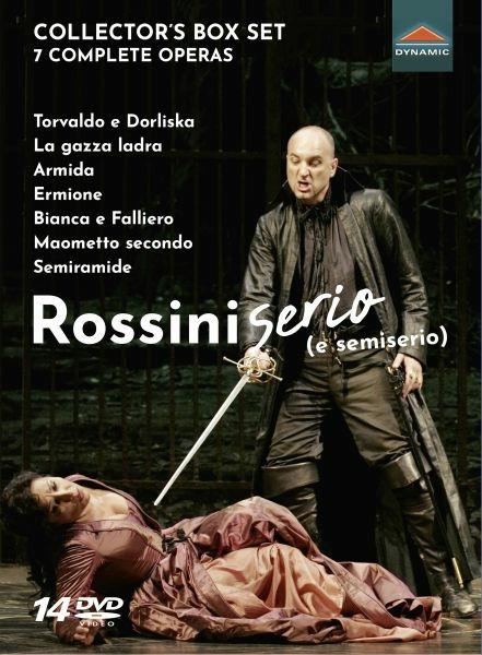 (DVD)　CD　semiserio)　(e　Operas　Rossini　Rossini　Gioachino　serio　Complete　Feltrinelli
