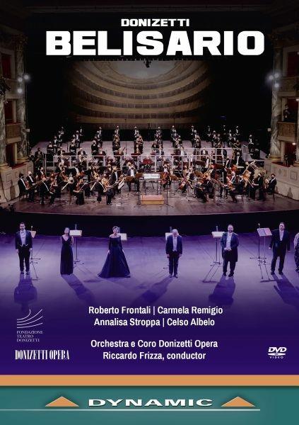 Belisario (DVD) - DVD di Gaetano Donizetti,Riccardo Frizza,Roberto Frontali