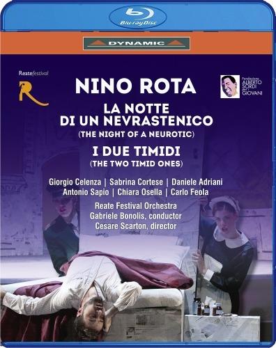 La notte di un nevrastenico - I due timidi (Blu-ray) - Blu-ray di Nino Rota