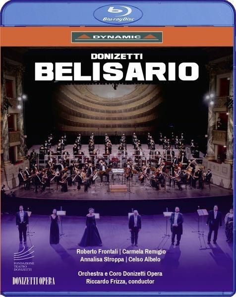 Belisario (Blu-ray) - Blu-ray di Gaetano Donizetti,Riccardo Frizza,Roberto Frontali