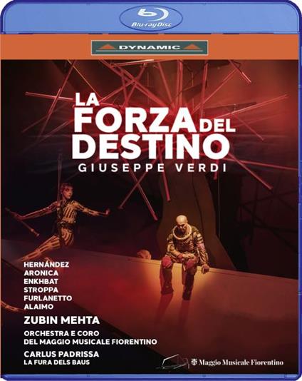 La forza del destino (Blu-ray) - Blu-ray di Giuseppe Verdi,Zubin Mehta,Orchestra del Maggio Musicale Fiorentino