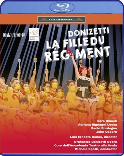 La Fille du Regiment (Blu-ray) - Blu-ray di Gaetano Donizetti