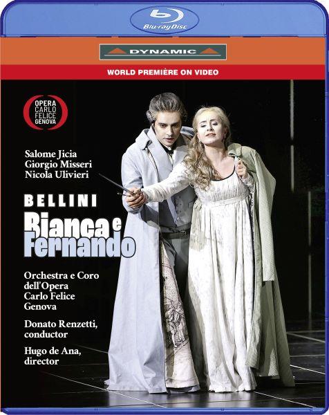 Bianca e Fernando (Blu-ray) - Blu-ray di Vincenzo Bellini,Orchestra del Teatro Carlo Felice di Genova