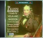 Musiche per violino e fagotto - CD Audio di Niccolò Paganini,Salvatore Accardo