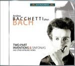 Andrea Bacchetti Plays Bach - CD Audio di Johann Sebastian Bach,Andrea Bacchetti
