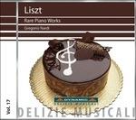 Musica rara per pianoforte - CD Audio di Franz Liszt,Gregorio Nardi