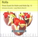 3 Duetti per violino e viola op.15