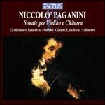 Sonate per violino e chitarra - CD Audio di Niccolò Paganini