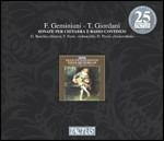 Sonate per chitarra e basso continuo - CD Audio di Francesco Geminiani,Tommaso Giordani,Giampaolo Bandini