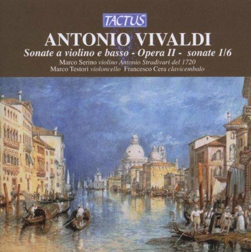 Sonate per violino e basso continuo op.2 - CD Audio di Antonio Vivaldi,Marco Serino