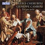Trii per archi - CD Audio di Luigi Cherubini,Giuseppe Maria Cambini,Trio Hegel