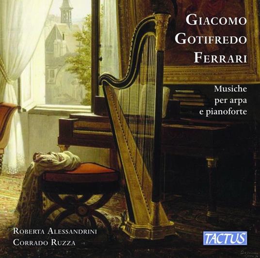 Musiche per arpa e pianoforte - CD Audio di Roberta Alessandrini,Giacomo Gotifredo Ferrari