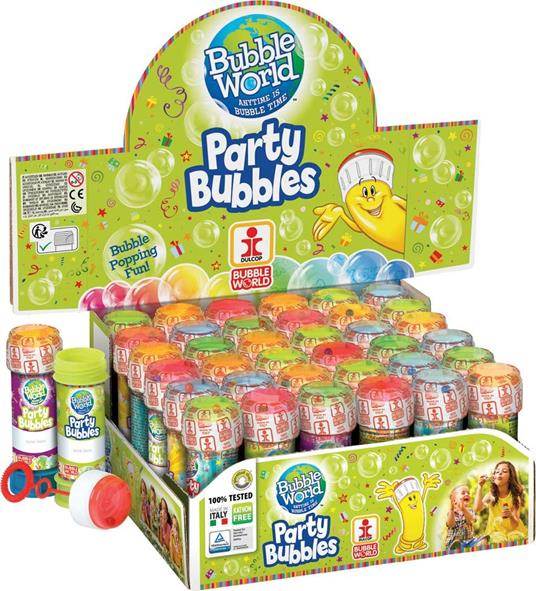 Bolle di Sapone Party. Flacone 60 Ml