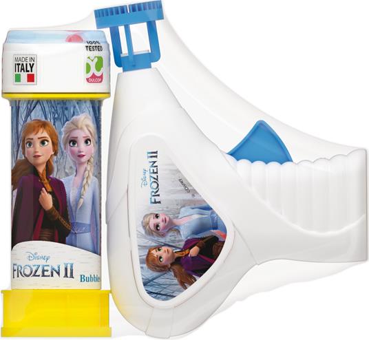 Dulcop Bolle Di Sapone. Pistola Bolle Meccanica Piccola. Frozen 2. Con Flacone 60 Ml Shrink-Film