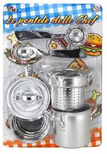 Cucina Set Pentole Metallizzate Toys Garden (27152)