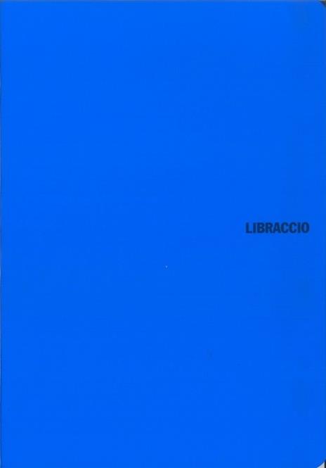 Quaderno spiralato maxi A4 in PPL Libraccio. 1 rigo - 4