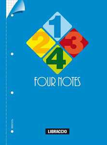 Cartoleria Fogli di ricambio Libraccio A quadretti 5 mm con margine - 40 fogli Libraccio