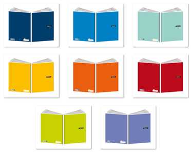 Cartoleria Quaderno Libraccio Maxi tinta unita. Quadretti piccoli 4 mm Libraccio