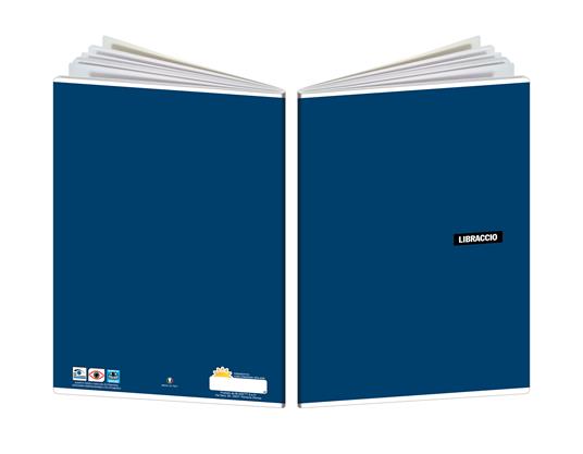Quaderno Libraccio Maxi tinta unita. Quadretti piccoli 4 mm - 2