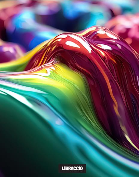 Quaderno Libraccio Maxi copertina fantasia. Quadretti grandi 5 mm - 3