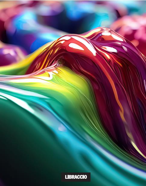 Quaderno Libraccio Maxi copertina fantasia. Quadretti grandi 5 mm - 3