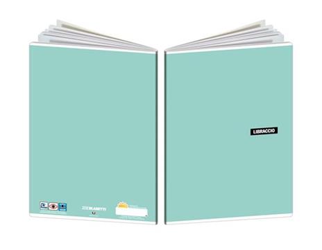 Quaderno Libraccio Maxi. A quadretti 5 mm con margini. Confezione da 10 pezzi - 4