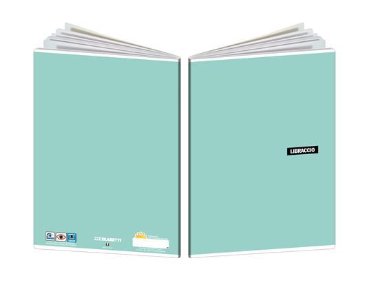 Quaderno Libraccio Maxi. A quadretti 5 mm con margini. Confezione da 10 pezzi - 4