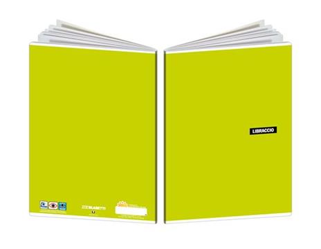 Quaderno Libraccio Maxi. A quadretti 5 mm con margini. Confezione da 10 pezzi - 5