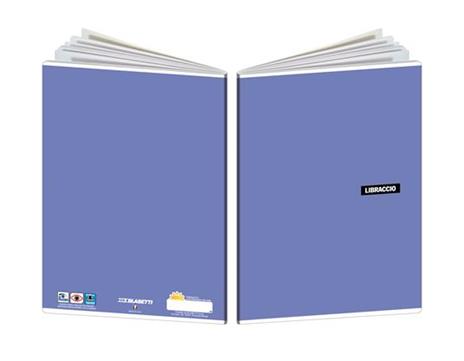 Quaderno Libraccio Maxi. A quadretti 5 mm con margini. Confezione da 10 pezzi - 6